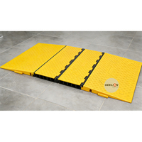 Protector de Cables para Sillas de Ruedas de Caucho Reciclado de Alta Resistencia, Reductor de Velocidad para Seguridad Vial con Clasificación de Velocidad de 10-15 mph