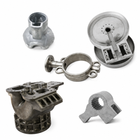 Pièces moulées sous vide OEM en fonte d'aluminium HT250 QT500 GGG50 ADC12 pour matériel agricole