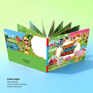 Libro de Actividades con Pegatinas <span class=keywords><strong>para</strong></span> Niños Pequeños de 3 a 5 Años, Libro Interactivo de <span class=keywords><strong>Cuentos</strong></span> de Animales del Bosque, Regalo Educativo Preescolar <span class=keywords><strong>para</strong></span> Niños y Niñas - Product Image 2