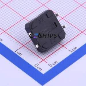 TS-1103ST-C-B Tactile Switch SMD-4P,12x12mm Switch Single Pole Single Throw Rectangle Button 2.6N Vertical Mount - Product Image 2