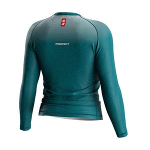 No Gi Fight Men Customizable <b>Compression</b> <b>Shirt</b> Water Rushguards Bjj Long Sleeve Rash Guard for Man - Product Image 2