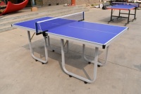 Tables de ping-pong pliables pour enfants en MDF pour la formation en salle