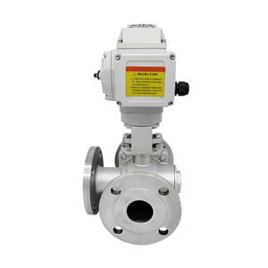 Válvula de Bola de 3 Vías de Acero Inoxidable SS304/316 con Actuador Eléctrico y Brida - ¡Gran Oferta! - Product Image 2
