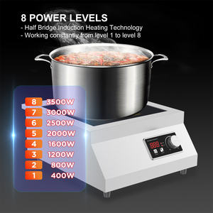 Placa de Inducción Multifuncional de Alta Potencia Comercial de 3500W y 220V, Cocina Eléctrica - Product Image 2