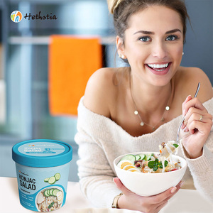 Salade de nouilles shirataki konjac instantanées saveur vinaigrette, adaptées <span class=keywords><strong>au</strong></span> régime cétogène, en boîte pour adultes - Product Image 2