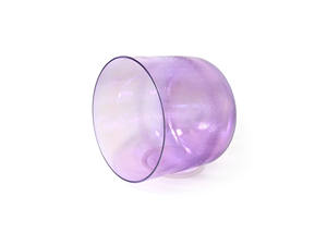 AMAZING SOUND violet dégradé quartz cristal bol chantant chakra ensemble son bol puissant thérapie <span class=keywords><strong>quantique</strong></span> pour la méditation - Product Image 4