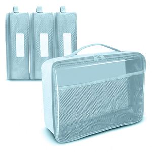 Vente flash - Organiseur de rangement pour jouets avec fermeture éclair, plusieurs couleurs disponibles, sacs de rangement pour enfants - Product Image 1
