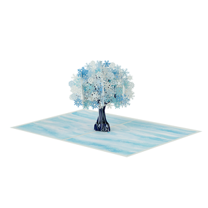 Carte de Noël en papier pop-up artisanale 3D personnalisée pour le jour de Noël, les vacances, cadeau de voeux, souvenir, approvisionnement en vrac, exportation OEM ODM - Product Image 5