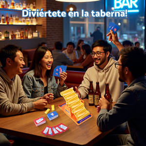 Jeu de société interactif familial d'intérieur, best-seller, jeu de <span class=keywords><strong>quiz</strong></span> à bascule, puzzle éducatif de table pour enfants - Product Image 2