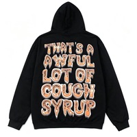 C'est vraiment beaucoup de sirop contre la toux Wolverine European American Celebrity Hip Hop Hoodie