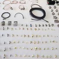 Connecteur coaxial RF mâle-femelle en cuivre, prix d'usine en gros