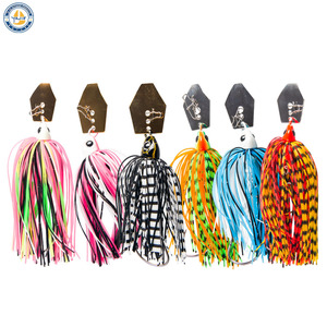 Señuelo de pesca 3D estereoscópico con ojo de pez y spinner, cebo biónico antienredos giratorio para pesca con señuelos. - Product Image 3