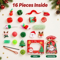 Lot de jouets à tirer pour chats Mito, neufs, intelligents, classiques, adorables, pour le nettoyage des dents, motif de Noël, en plastique et peluche