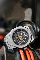 Montre-bracelet automatique mécanique de luxe pour homme, avec logo personnalisé, entièrement en acier inoxydable brossé, squelette apparent