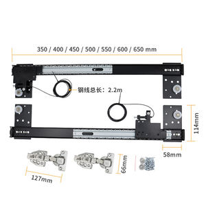 Quincaillerie de <span class=keywords><strong>porte</strong></span> coulissante <span class=keywords><strong>pliante</strong></span> du fabricant pour portes battantes pour cuisine, salle à manger, salon, chambre à coucher, bureau à domicile - Product Image 2