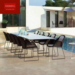 <span class=keywords><strong>Silla</strong></span> de Comedor de Ratán para Exterior de Estilo Europeo Moderno a Precio de Mayoreo - Product Image 2