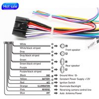 Adaptador de Cableado para Vw, Caja de Bus CAN, Conector de 16 Pines, Cable Android para Auto, para VW Golf MK7 Jetta