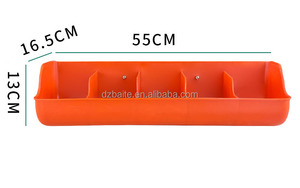 New Orange Nhựa Tự Động Lợn Trung Chuyển Cho Vườn Ươm Hình Dài 4 Lỗ Heo Con Gieo Dễ Dàng Để Hoạt Động PP Vật Liệu Trang Trại Sử Dụng - Product Image 4