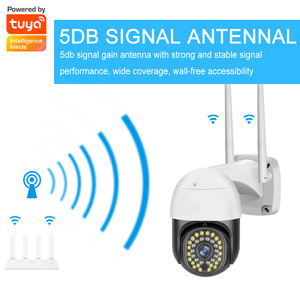 Caméra <span class=keywords><strong>de</strong></span> surveillance extérieure PTZ ip wifi HD 3MP/<span class=keywords><strong>2022</strong></span> p, dispositif <span class=keywords><strong>de</strong></span> sécurité sans fil, étanche IP66, avec Audio bidirectionnel, alarme vocale et application Tuya - Product Image 4