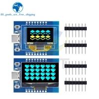Papan pengembangan ESP32-C3 dengan modul Display OLED 0.96 / 1.3 inci WiFi + modul LOT Bluetooth untuk rumah pintar