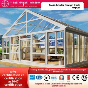 Terrazas Cerradas de Aluminio con Vidrio Templado y Estructura Cuadrada de Aluminio para Exteriores, Exportación de Comercio Exterior - Product Image 2