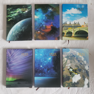 Günstige A5 Paper Bound Cover Ziel planer Notebook 2021 Jährliches wöchentliches Tagebuch Spanisch Englisch Arabisch Sprach planer Agend Printing - Product Image 3
