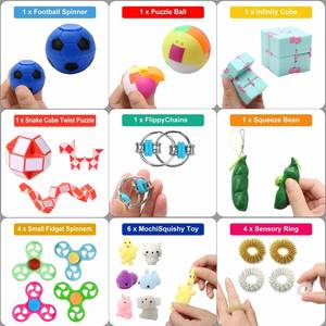 Bulk Wholesale Fidget 35pcs Fidget Simple Toy Stress Relief Hand Toys Early Educational for Kids Adults Anxiety Autism Toys - Product Image 5