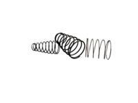 Ressort de compression conique et cylindrique sur mesure, ressort de compression en spirale pour machines, vannes, quincaillerie et pièces d'appareils