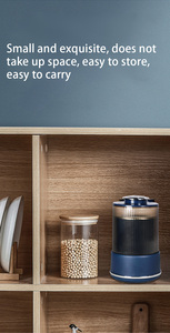 Mini Moulin à Grains Électrique Portable 3L 300W avec 8 Lames en Acier Inoxydable, Réduction du Bruit, Conception Démontable, Moulin à <span class=keywords><strong>Café</strong></span> Domestique - Product Image 6