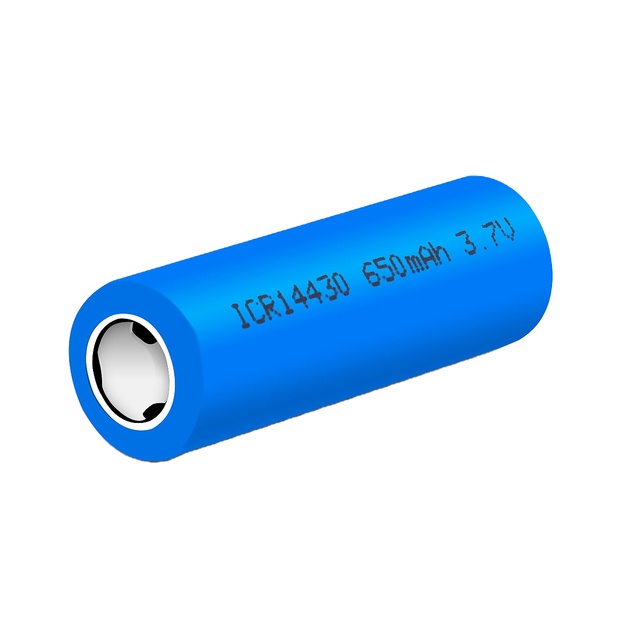 Protected 3.7V 500mAh ICR 14430 Li-ion Battery 600mAh