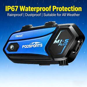 <span class=keywords><strong>Intercomunicador</strong></span> para Casco de Motocicleta <span class=keywords><strong>M1</strong></span>-<span class=keywords><strong>S</strong></span> Plus 10Rider 2000M, de Plástico ABS, para Sistema de Llamadas Inalámbricas con Manos Libres - Product Image 4