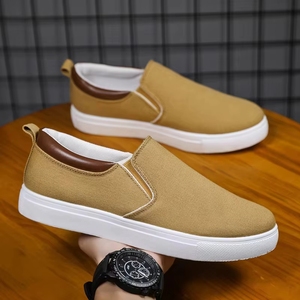 Plus-Size Canvas <b>Shoes</b> Breathable Walking Fashion Sneakers Men's Casual - Product Image 3