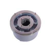 Fuente de luces subacuáticas 24V Dmx Water Dance Fuente de luz 12V 6W 9W 12W 15W 18W 24W Luces de Navidad para lámpara de fuente