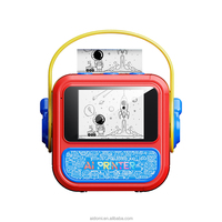 Imprimante thermique mini X17 AI 200 DPI, filaire, commande vocale, machine photo instantanée portable, étiqueteuse, compatible iOS, compagnon IA