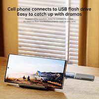 Adaptateur OTG USB-C USB 3.2 Femelle 10 Gbit/s Biaze (alliage d'aluminium) – Lot de 2 pour clé USB, tablette, chargeur de voiture – Nouveau modèle