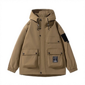 Chaqueta de Invierno Casual para Hombre 2025, Impermeable, con Capucha, Estilo Bomber, Cierre de Cremallera, Tallas Grandes, Transpirable, 100% Personalizable - Product Image 3