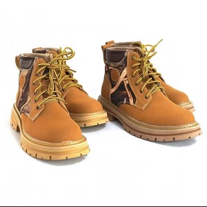 Servicio personalizado High Top Senderismo Entrenamiento al aire libre Escalada Zapatos Impermeable Antideslizante Martin Botas Zapatos DE SEGURIDAD Bota táctica - Product Image 6