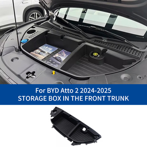 Caja de Almacenamiento de Gran Capacidad para el Maletero Delantero, para Yuan up 2024, Repisa de Almacenamiento de Piezas de Auto ABS, <span class=keywords><strong>Accesorios</strong></span> Interiores para Yuan up - Product Image 1