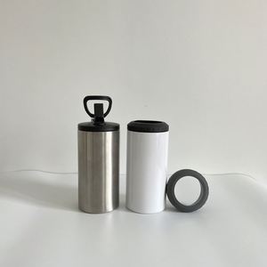 Logotipo Personalizado, Envío Gratuito, Botella de Cerveza de 12 Oz, Enfriador Aislado 4 en 1 con Tapa Abatible para Sublimación por Transferencia de Calor - Product Image 4