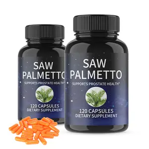 Suppléments à base de plantes végétaliennes OEM Offre Spéciale Capsules de Saw Palmetto pour la santé des hommes