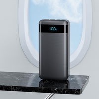 Nouvelle arrivée, PD22.5W, batterie externe pour ordinateur portable de voyage haute capacité 20000mAh 10000mAh, charge super rapide, USB Type-C, écran LED