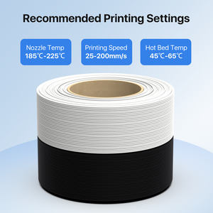 Filament PETG transparent Magforms haute vitesse 600 mm/s, recharges sans bobine à haut débit, 1,75 mm, 1 kg, compatible Bambu Lab - Product Image 5