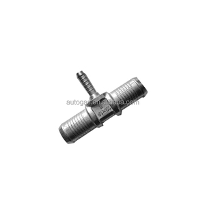 Raccordo a T a 3 vie HFAUTOGAS <span class=keywords><strong>ATK</strong></span> 19x19x8 mm in alluminio di alta qualità per autogas, nero, GAC-2019-BEV, motore ISO9001 - Product Image 3