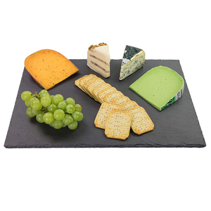 Plateau en <span class=keywords><strong>ardoise</strong></span> naturelle, tapis de spot en <span class=keywords><strong>ardoise</strong></span> naturelle et <span class=keywords><strong>assiette</strong></span> de Buffet - Product Image 1