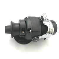 Prise de remorque 12V 24V 7 broches femelle avec broches à vis, connecteur de remorque en plastique, contact à sertir/bouche soudée