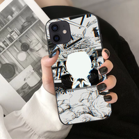 Vente flash - Coque de téléphone portable en TPU imperméable avec impression UV d'anime japonais - Logo personnalisé - Coque de téléphone souple pour tous les modèles