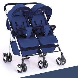 Cochecitos Gemelares Más Vendidos, Fáciles de Plegar, con Certificación CE de Alta Gama, para Niños de 0 a 3 Años - Product Image 3