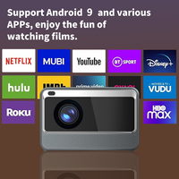 Projecteurs Android Smart Tv Full Hd 4K Projecteur extérieur Mini Portable Home Mobile Phone Wireless WIFI Mirror Screen Proyector