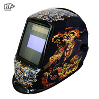 Casco de Seguridad para Soldadura INWELT con Gran Visibilidad y Función de Pulido