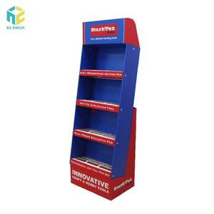 Tùy chỉnh gấp bưu thiếp hiển thị các tông Kệ POS hiển thị sàn đứng cho sách - Product Image 2